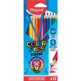 Maped Color Pencil Strong Pack 12 Colors - Al Masam Stationery LLC
